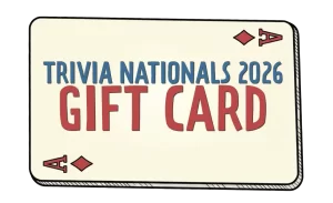 Trivia Nationals 2026 Gift Card